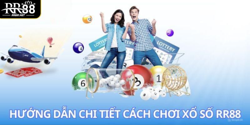 Các bước trải nghiệm xổ số tại RR88