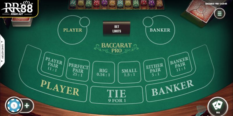 Quy trình tham gia game bài Baccarat cơ bản tại RR88